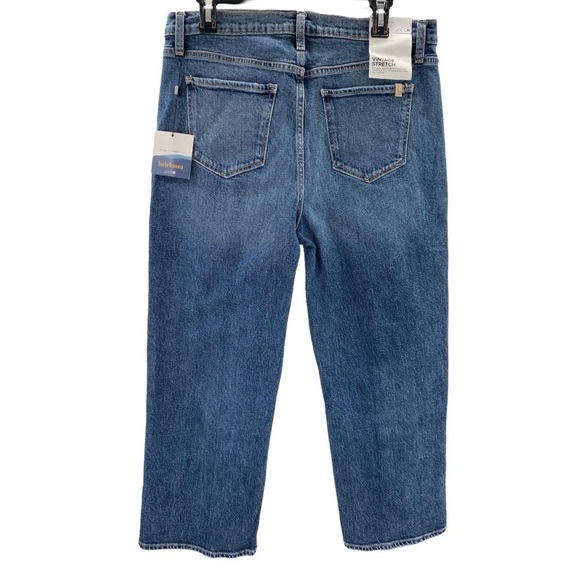 Joe’s Jeans Blake Wide Leg Crop High Rise Vintage Heirloom Blue Jean Size 33 NEW - Picture 8 of 12